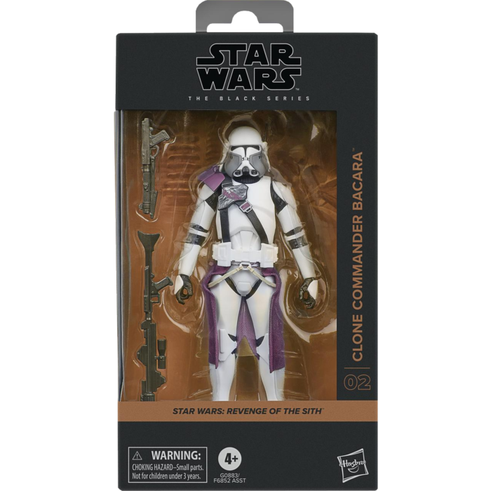 Star Wars Episode III: Revenge of the Sith - Clone Commander Bacara Black Series 6" Scale Action Figure