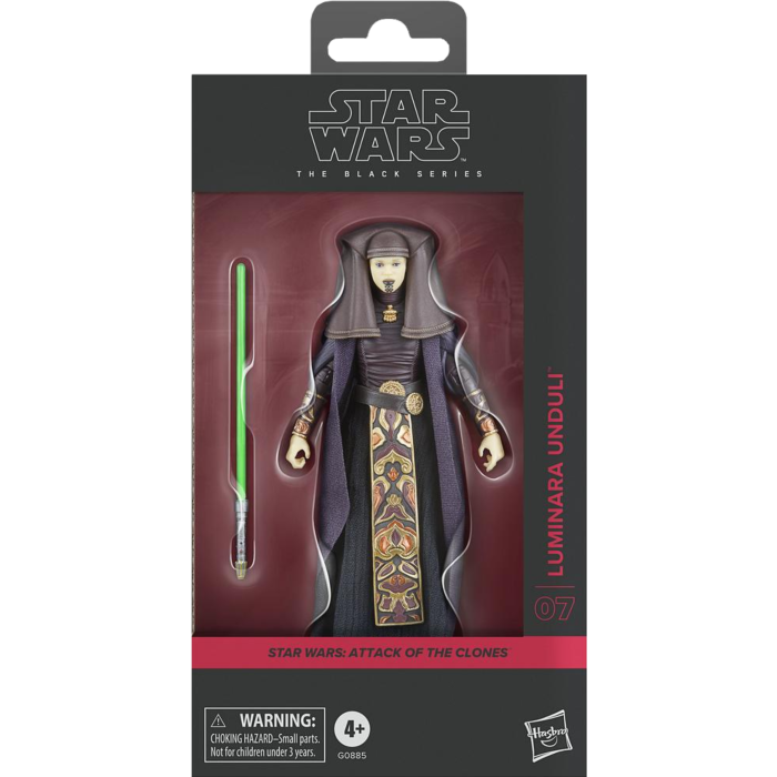 Star Wars Episode II: Attack of the Clones - Luminara Unduli Black Series 6" Scale Action Figure