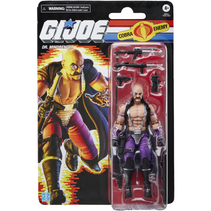 G.I. Joe - Dr. Mindbender Retro Classified Series 6" Scale Action Figure
