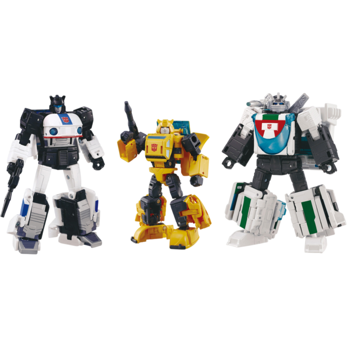 Transformers: Generation 1 - Cybertron Chase Dramatic Capture Series Takara Tomy Action Figure 3-Pack