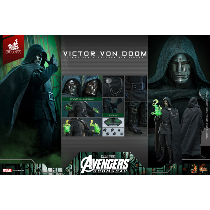 "Early access" - Avengers: Doomsday - Victor Von Doom 1/6th Scale Hot Toys Action Figure (Hot Toys Exclusive)