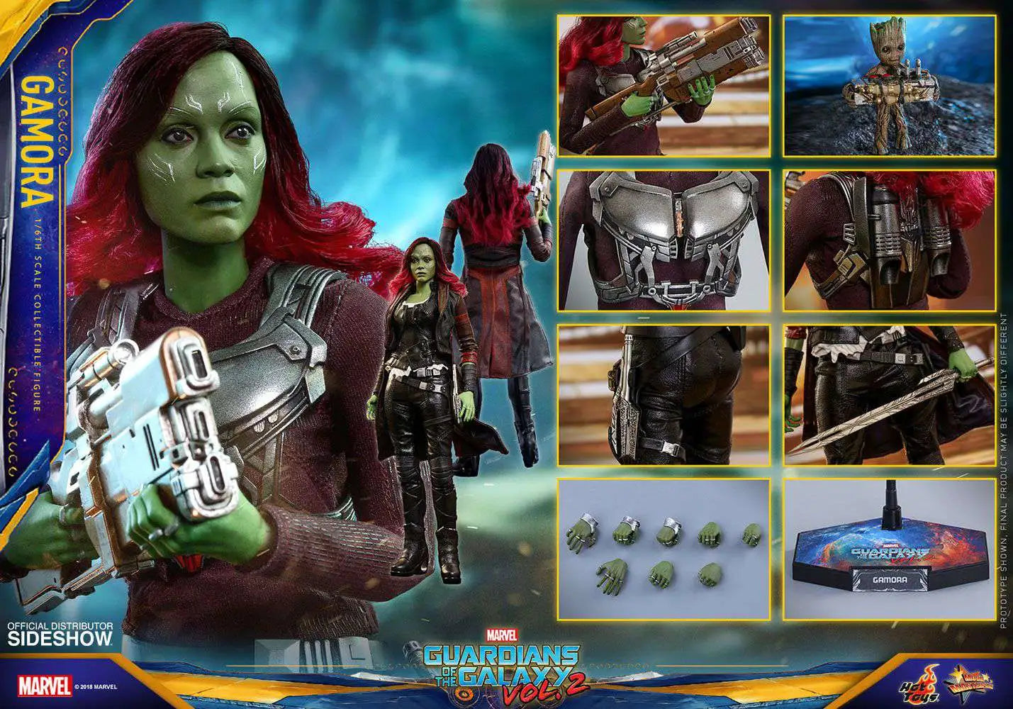 Marvel Guardians of the Galaxy Vol. 2 Gamora Collectible Figure
