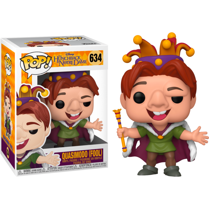 The Hunchback of Notre Dame (1996) - Quasimodo King Of Fools Pop! Vinyl Figure