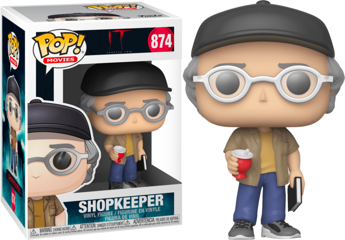 It: Chapter Two - Stephen King as Shopkeeper Pop! Vinyl Figure