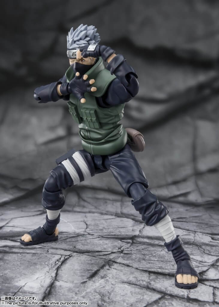 S.H.FIGUARTS Naruto Hatake Kakashi -The Famed Sharingan Hero- (repeat)