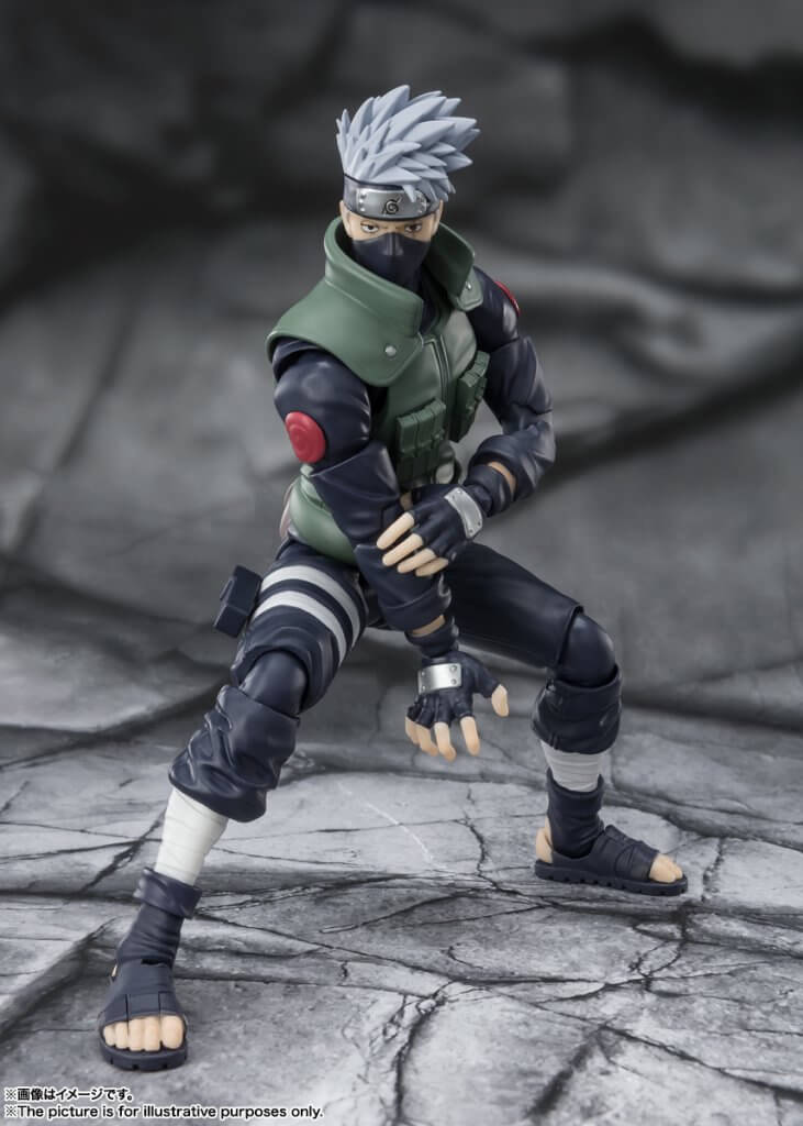S.H.FIGUARTS Naruto Hatake Kakashi -The Famed Sharingan Hero- (repeat)