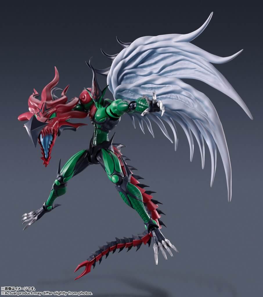 S.H.MONSTERARTS Yu-Gi-Oh! GX Elementa Hero Flame Wingman