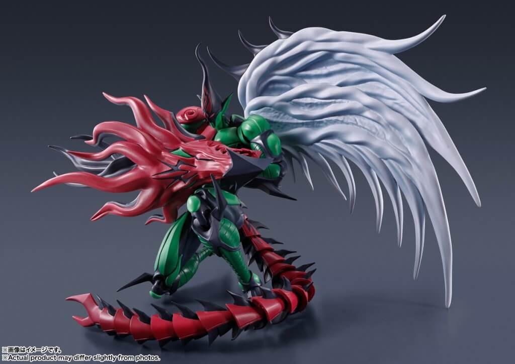 S.H.MONSTERARTS Yu-Gi-Oh! GX Elementa Hero Flame Wingman