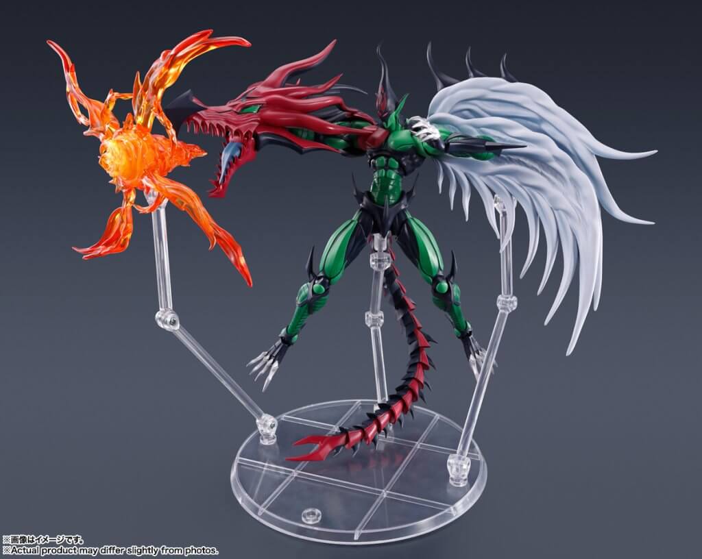 S.H.MONSTERARTS Yu-Gi-Oh! GX Elementa Hero Flame Wingman