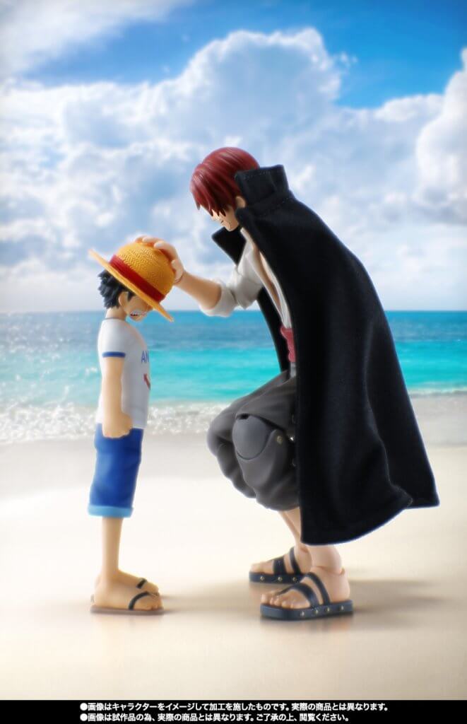 S.H.FIGUARTS One Piece Shanks & Monkey.D.Luffy -Kid Era-