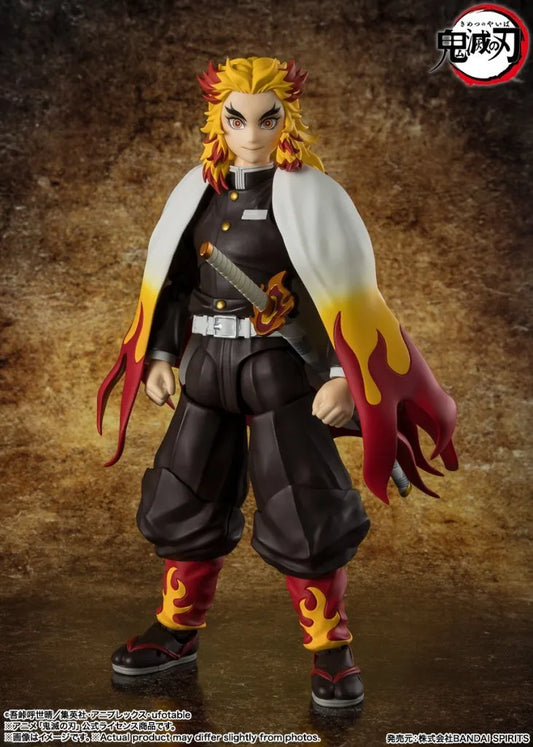 Bandai S.H.FIGUARTS Demon Slayer Kyojuro Rengoku Action Figure