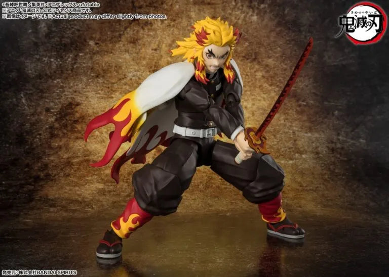 Bandai S.H.FIGUARTS Demon Slayer Kyojuro Rengoku Action Figure