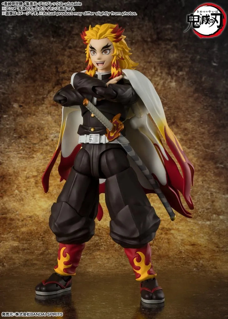 Bandai S.H.FIGUARTS Demon Slayer Kyojuro Rengoku Action Figure
