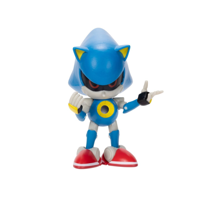 Sonic the Hedgehog - Classic Metal Sonic with Goal Post 4" Scale Action Figure (Wave 18)
