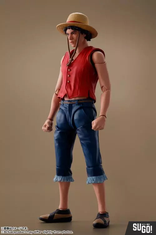 Bandai Spirits One Piece (A Netflix Series) S.H.Figuarts Monkey D. Luffy Action Figure