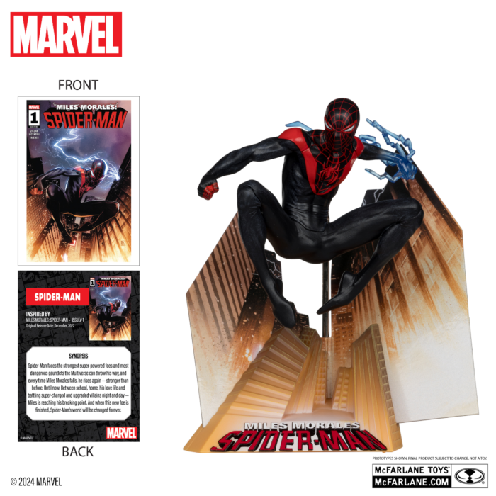 Spider-Man - Spider-Man (Miles Morales: Spider-Man #1) 1/10th Scale PVC Posed Figure