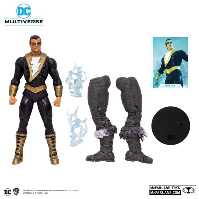 Justice League: Endless Winter - Black Adam DC Multiverse 7” Scale Action Figure