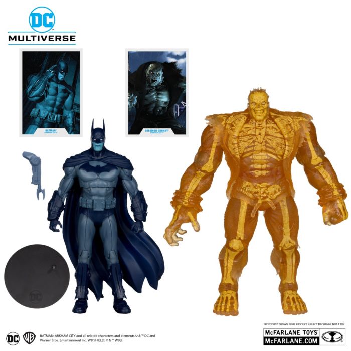 Dc Collector 2pk - Batman & Solomon Grundy (Arkham City)(Gold Label) **Clearance**