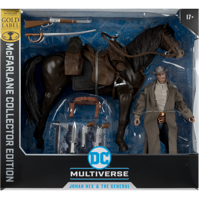 All-Star Western - Jonah Hex & The General DC Multiverse McFarlane Collector Edition Gold Label 7" Scale Action Figure 2-Pack