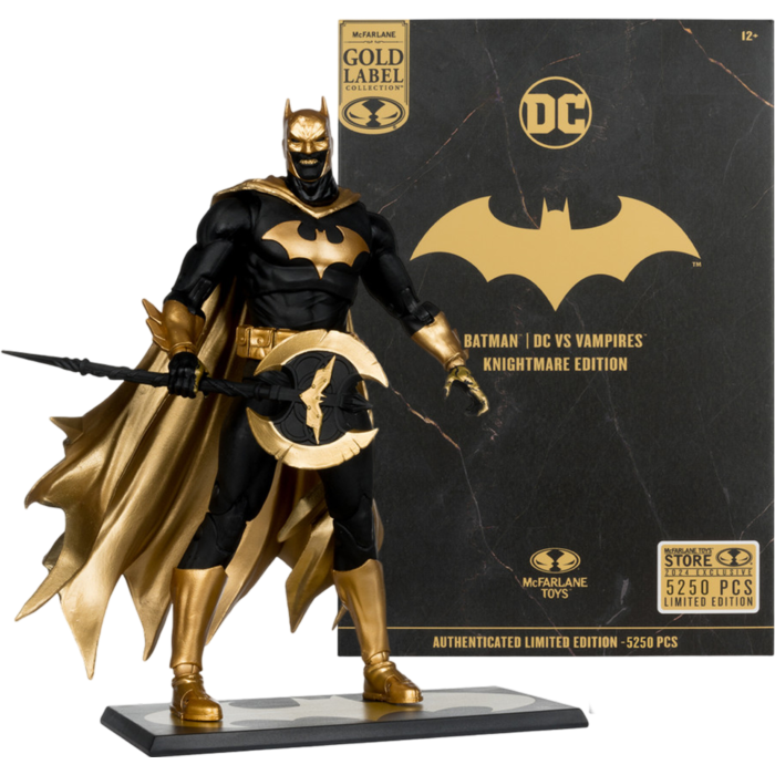 DC vs. Vampires - Batman Knightmare Edition DC Multiverse Gold Label 7" Scale Action Figure