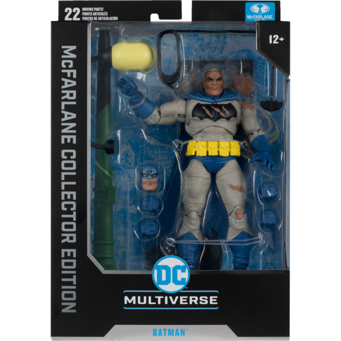 Batman: The Dark Knight Returns - Batman (Battle Damage Blue) DC Multiverse McFarlane Collector Edition 7" Scale Action Figure