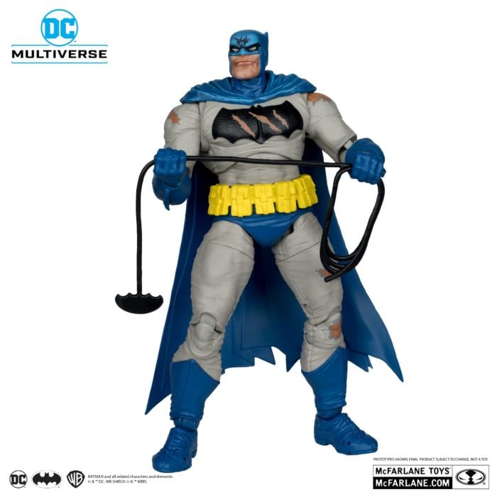 Batman: The Dark Knight Returns - Batman (Battle Damage Blue) DC Multiverse McFarlane Collector Edition 7" Scale Action Figure