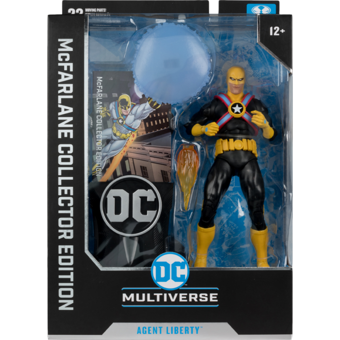 Justice League - Agent Liberty (Panic in the Sky) DC Multiverse McFarlane Collector Edition 7" Scale Action Figure (2024 SDCC Exclusive)
