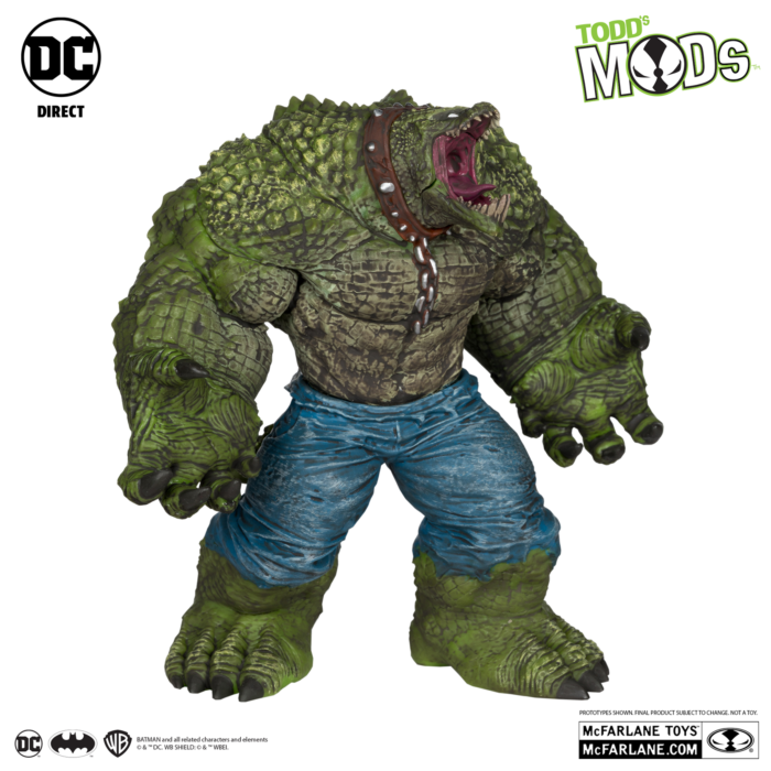 Batman - Killer Croc Todd's Mods Collector Vinyl 4.5" Scale PVC Posed Figure