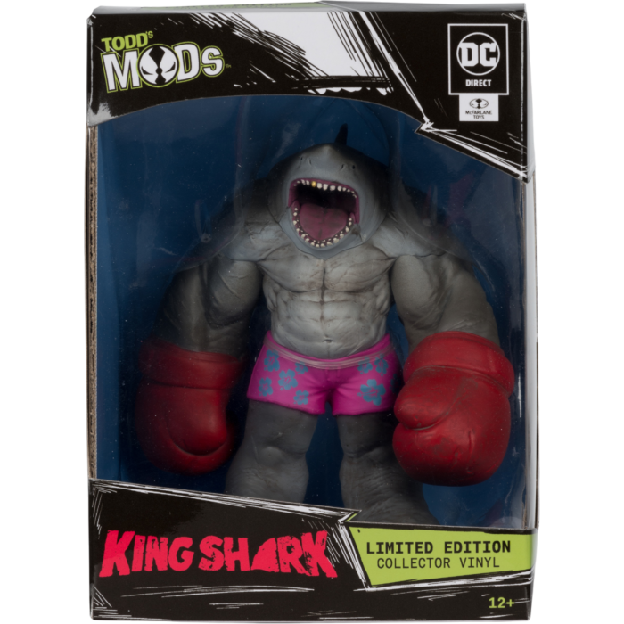 Suicide Squad - King Shark Todd's Mods Collector Vinyl 4.5" Scale PVC Posed Figure