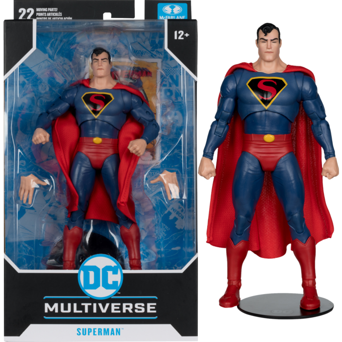 Superman - Superman (1940 Classic Fleischer Animation) DC Multiverse 7" Scale Action Figure