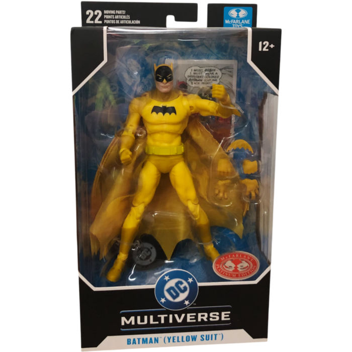 Batman - Batman Yellow Suit (Detective Comics #241) DC Multiverse Red Platinum Edition 7" Scale Action Figure