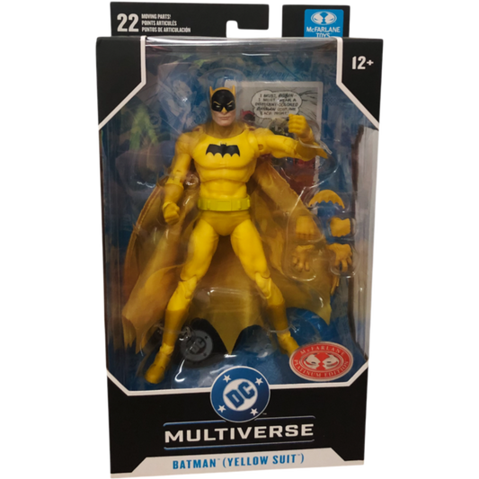 Batman - Batman Yellow Suit (Detective Comics #241) DC Multiverse Red Platinum Edition 7" Scale Action Figure