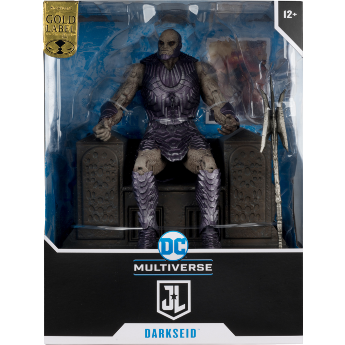 Zack Snyder's Justice League (2021) - Darkseid with Throne DC Multiverse Gold Label Megafig 7" Scale Action Figure
