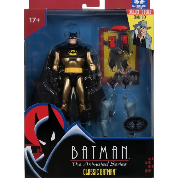 Batman: The Animated Series (1992) - Classic Batman Platinum Edition 6" Scale Action Figure (Jonah Hex Build-A-Figure)