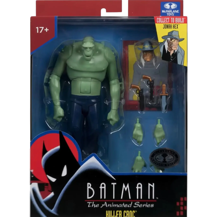 Batman: The Animated Series (1992) - Killer Croc Platinum Edition 6" Scale Action Figure (Jonah Hex Build-A-Figure)