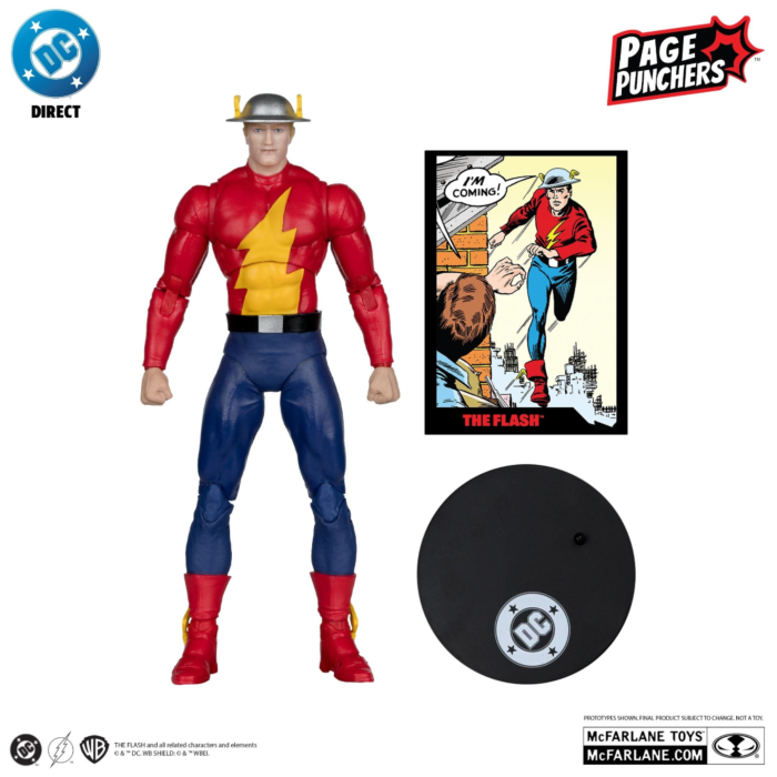 DC Comics - Jay Garrick Flash (Flash #123) Page Punchers 7" Figure with Comic