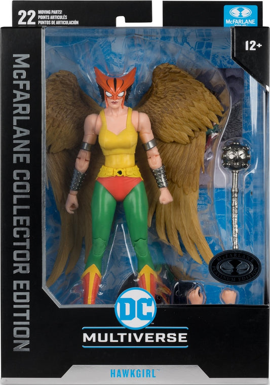 Justice League of America - Hawkgirl DC Multiverse McFarlane Collector Edition 7" Scale Action Figure platinum