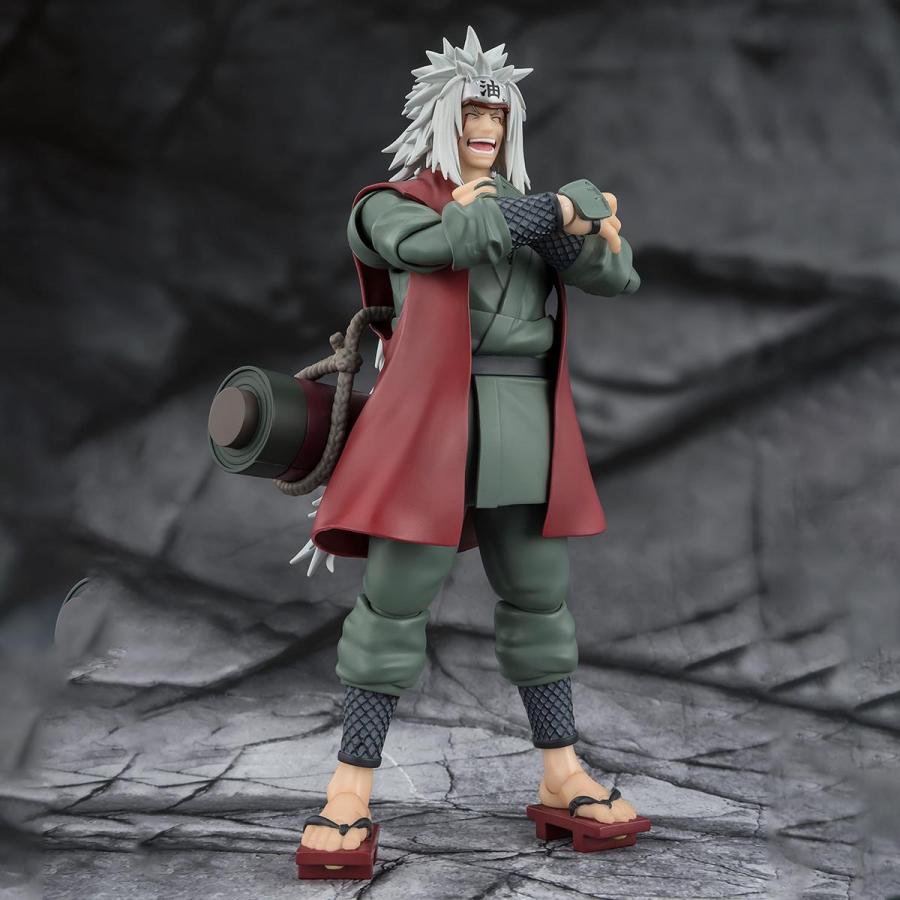 **Pre Order** S.H.Figuarts JIRAIYA -Hidden Leaf Heroic Master Sage- (Sage Mode Set)