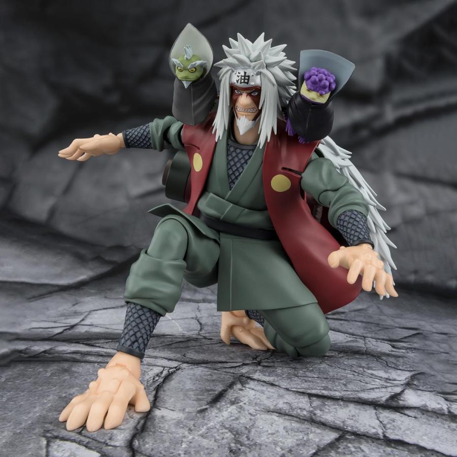 **Pre Order** S.H.Figuarts JIRAIYA -Hidden Leaf Heroic Master Sage- (Sage Mode Set)