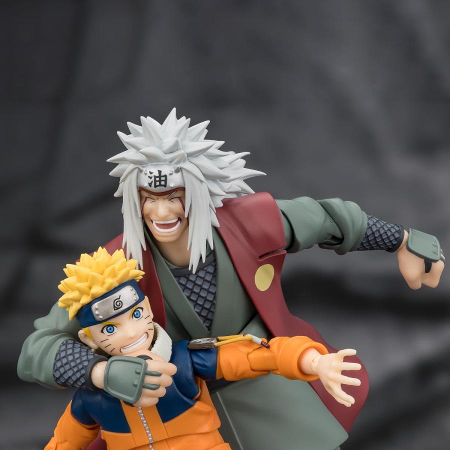 **Pre Order** S.H.Figuarts JIRAIYA -Hidden Leaf Heroic Master Sage- (Sage Mode Set)
