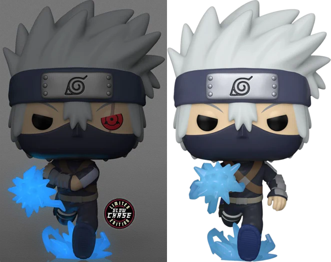 NARUTO SHIPPUDEN - Young Kakashi Hatake Exclusive Pop! Vinyl - Chase