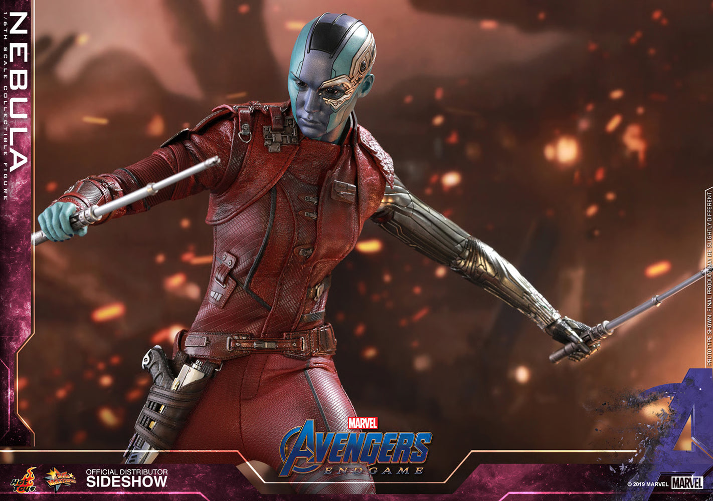 Hot Toys MMS534 AVENGERS: ENDGAME 1/6 NEBULA