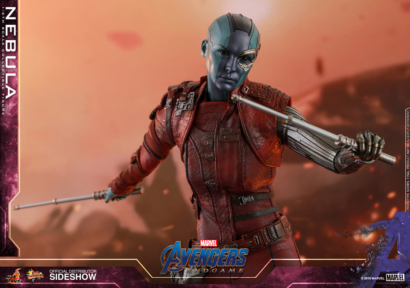 Hot Toys MMS534 AVENGERS: ENDGAME 1/6 NEBULA