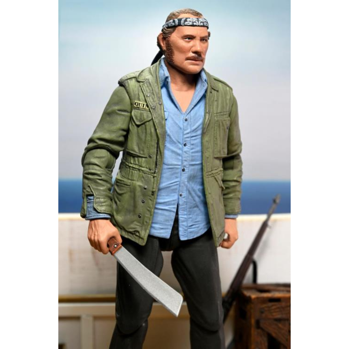 JAWS SAM QUINT ULTIMATE 50TH ANNIVERSARY 7″ SCALE ACTION FIGURE