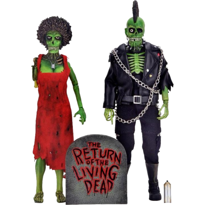The Return of the Living Dead (1985) - Trash & Suicide 8" Action Figure 2-Pack