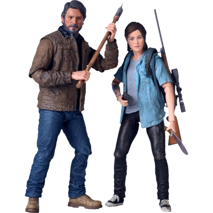 The Last of Us Part II - Joel & Ellie Ultimate 7" Scale Action Figure 2-Pack