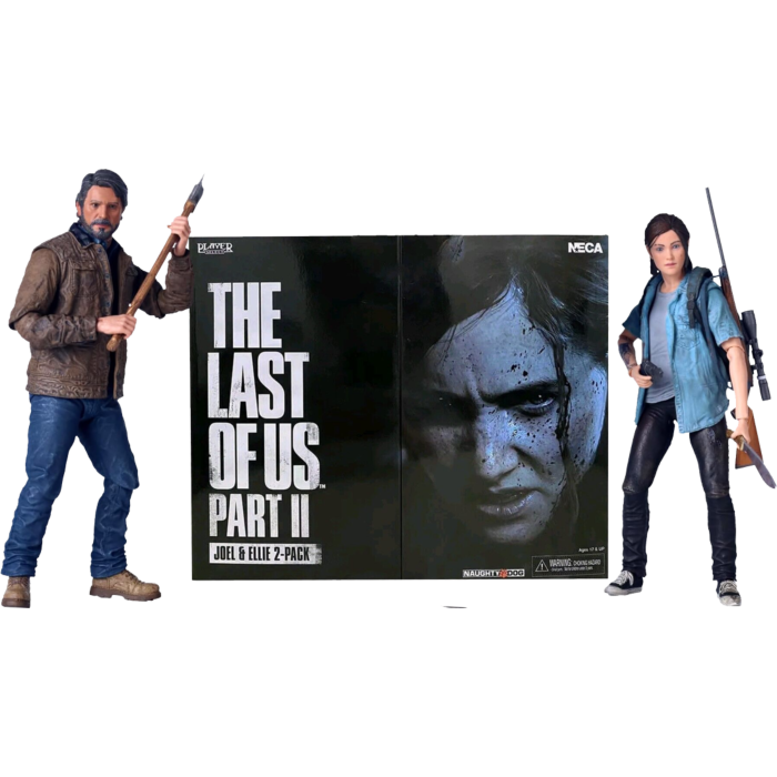 The Last Of Us Part II - Joel & Ellie Ultimate 7" Scale Action Figure ...