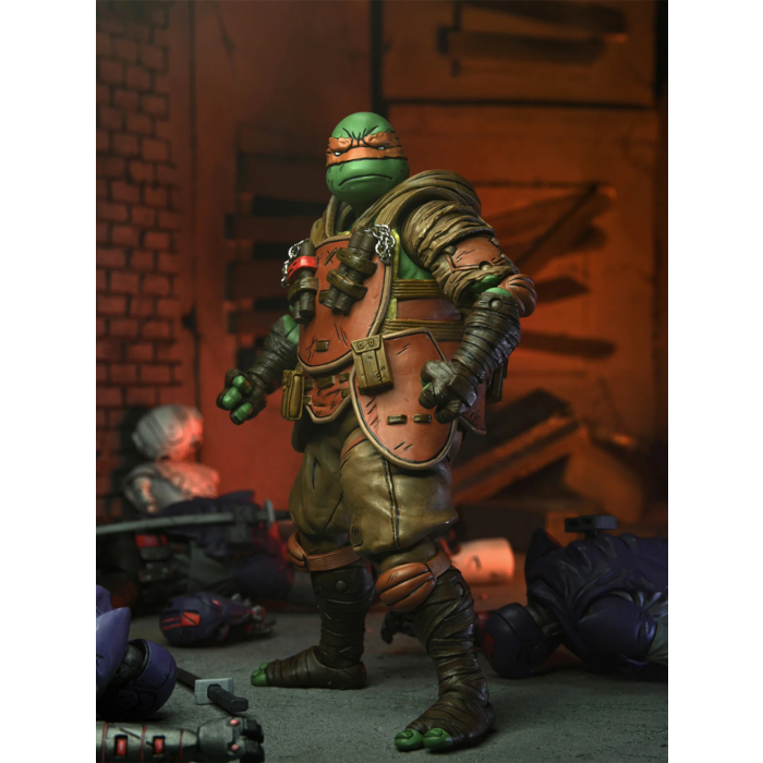 TMNT THE LAST RONIN – ULTIMATE FLASHBACK MICHELANGELO – 7″ SCALE ACTION FIGURE