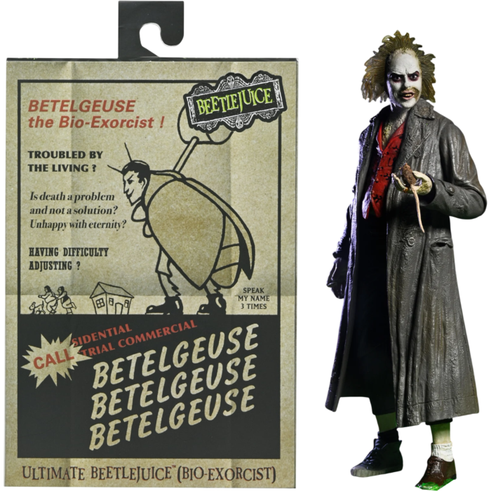 Beetlejuice (1988) - Beetlejuice Tour Guide 'The Bio-Exorcist' Ultimate 7" Scale Action Figure