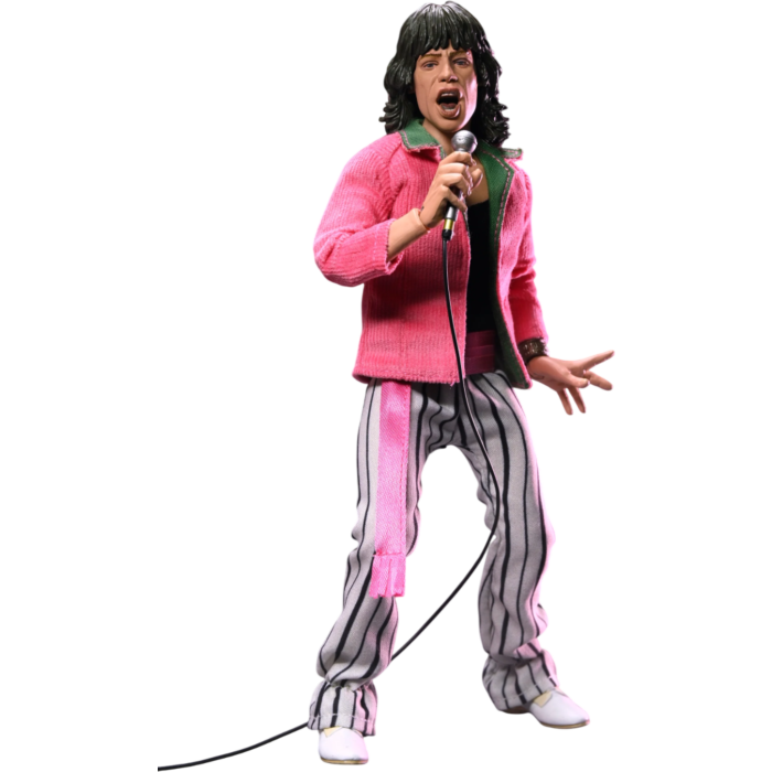 The Rolling Stones - Mick Jagger Clothed 8” Action Figure